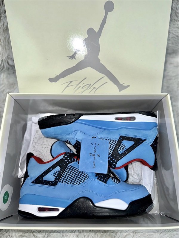 Air Jordan 4 Retro x Travis Scott ‘Cactus Jack’ photo review
