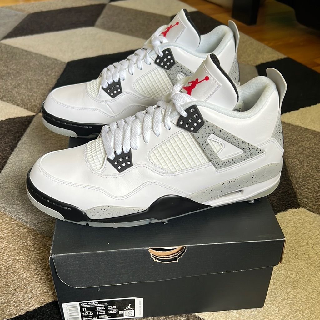 Air Jordan 4 Retro OG ‘White Cement’ photo review