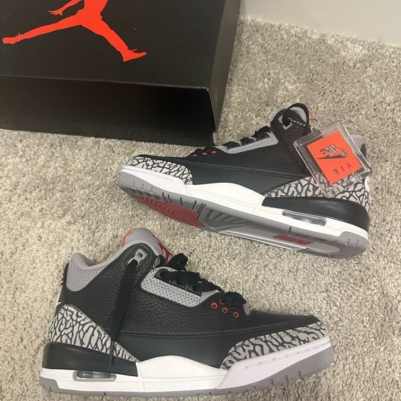 Air Jordan 3 Retro OG ‘Black Cement’ photo review