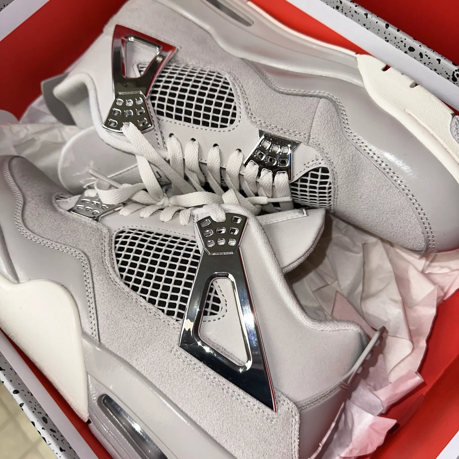 Air Jordan 4 Retro ‘Frozen Moments’ photo review