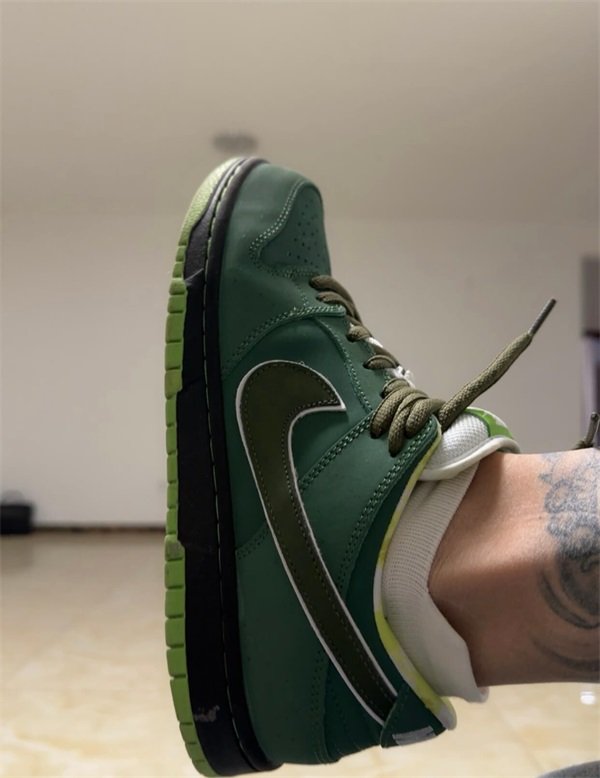 Nike x Concepts SB Dunk Low ‘Green Lobster’ photo review