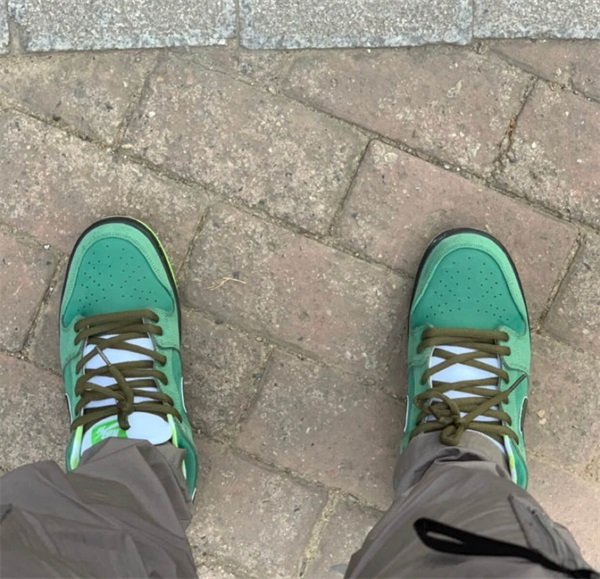 Nike x Concepts SB Dunk Low ‘Green Lobster’ photo review