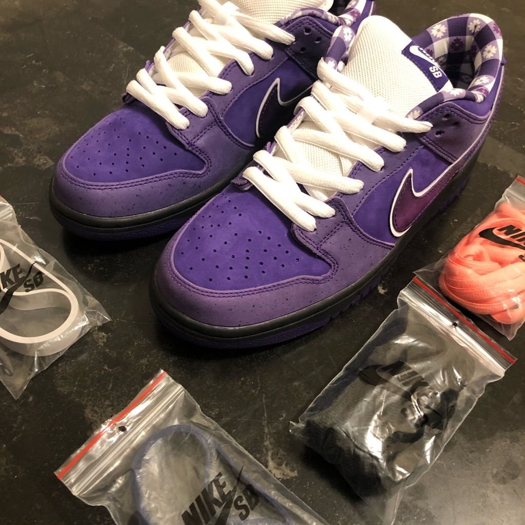 Nike x Concepts SB Dunk Low ‘Purple Lobster’ photo review