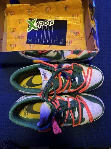 Nike x Off-White Dunk Low ‘Pine Green’ photo review