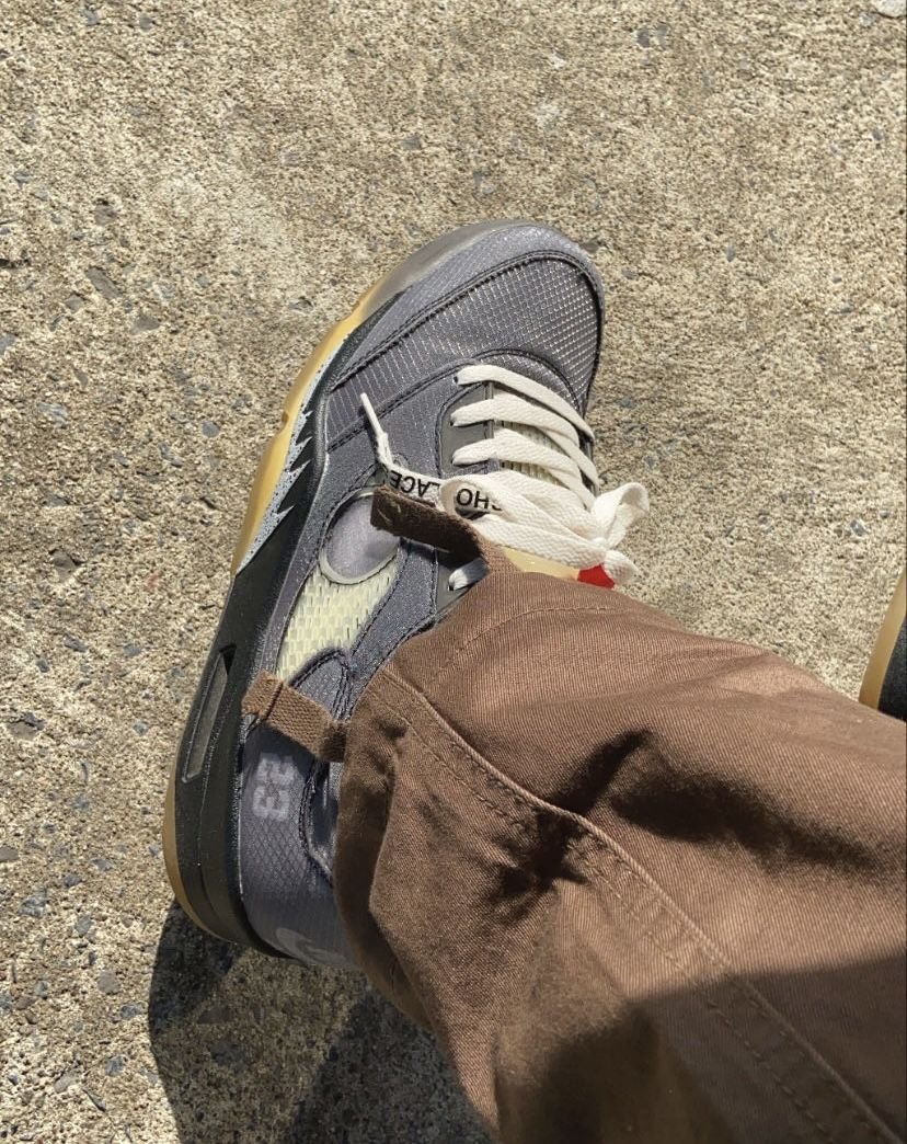 Air Jordan 5 x Off-White Retro SP ‘Muslin’ photo review