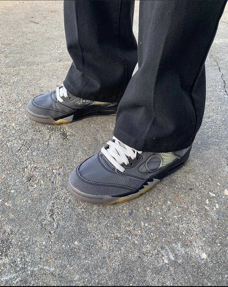 Air Jordan 5 x Off-White Retro SP ‘Muslin’ photo review