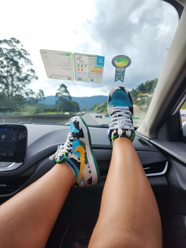 Nike x Ben & Jerry’s SB Dunk Low ‘Chunky Dunky’ photo review