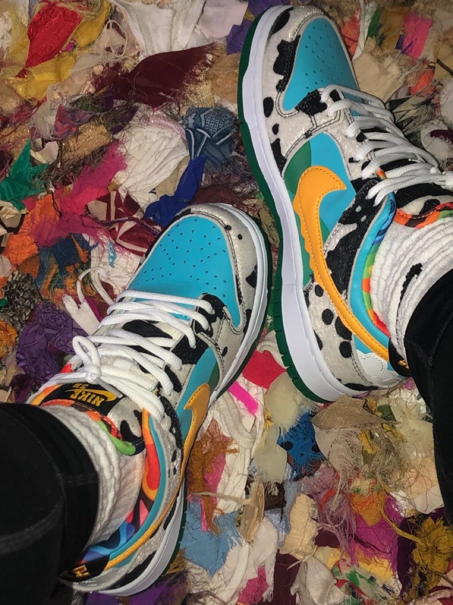 Nike x Ben & Jerry’s SB Dunk Low ‘Chunky Dunky’ photo review