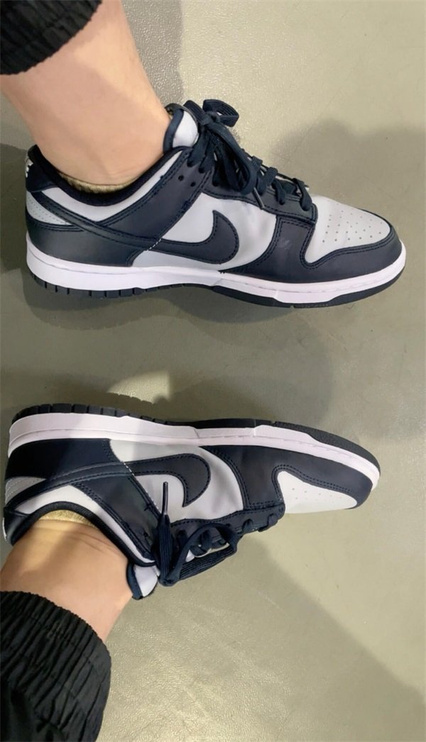 Nike Dunk Low ‘Georgetown’ photo review