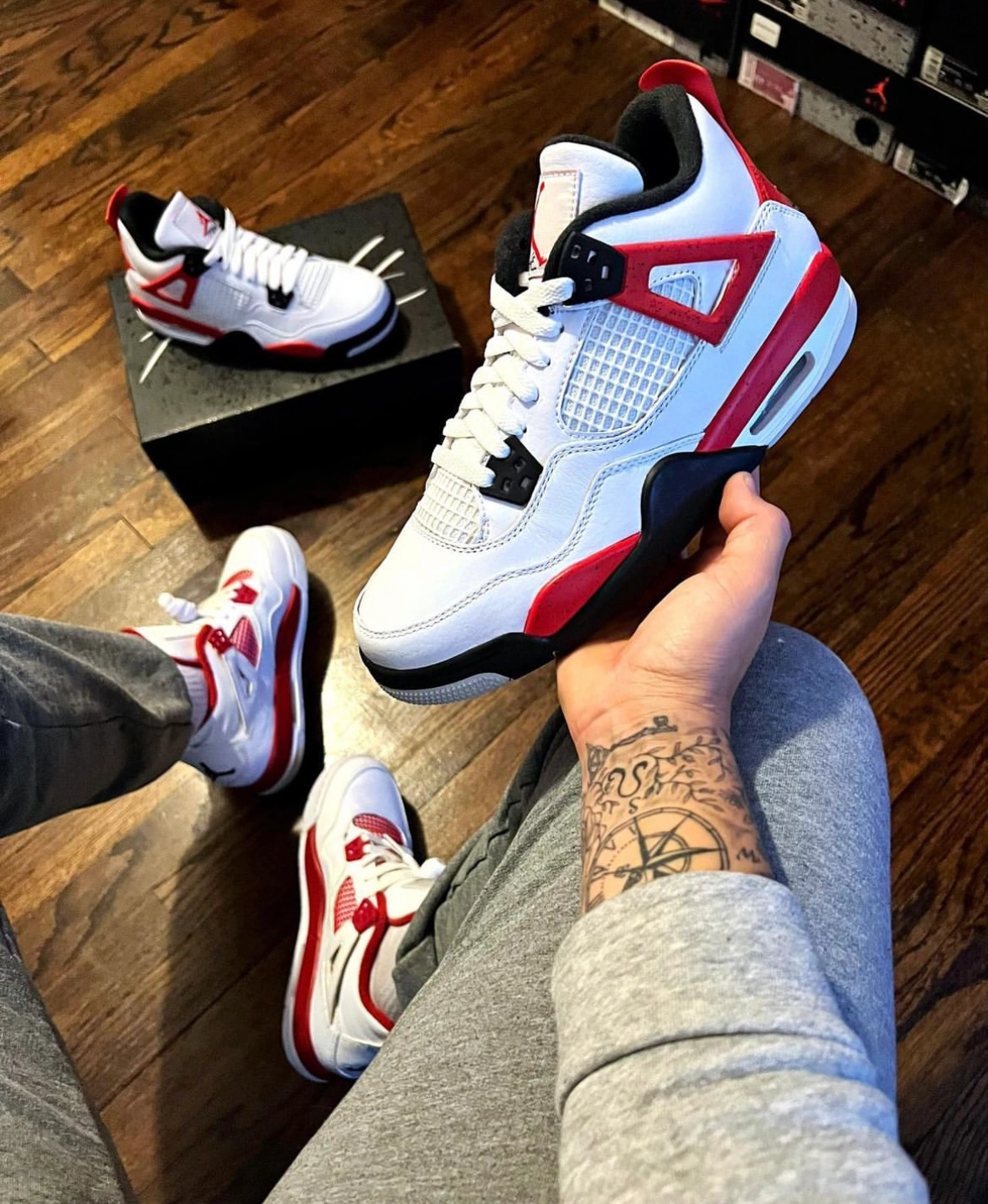 Air Jordan 4 Retro ‘Red Cement’ photo review