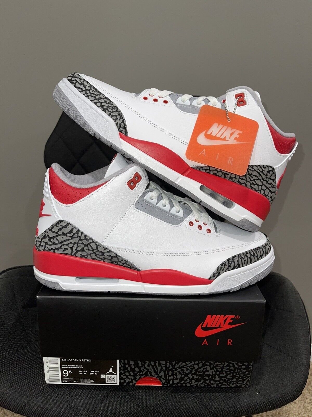 Air Jordan 3 Retro ‘Fire Red’ photo review