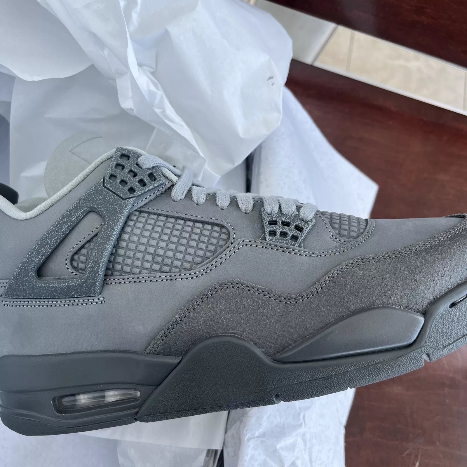 Air Jordan 4 Retro SE ‘Paris Olympics Wet Cement’ photo review
