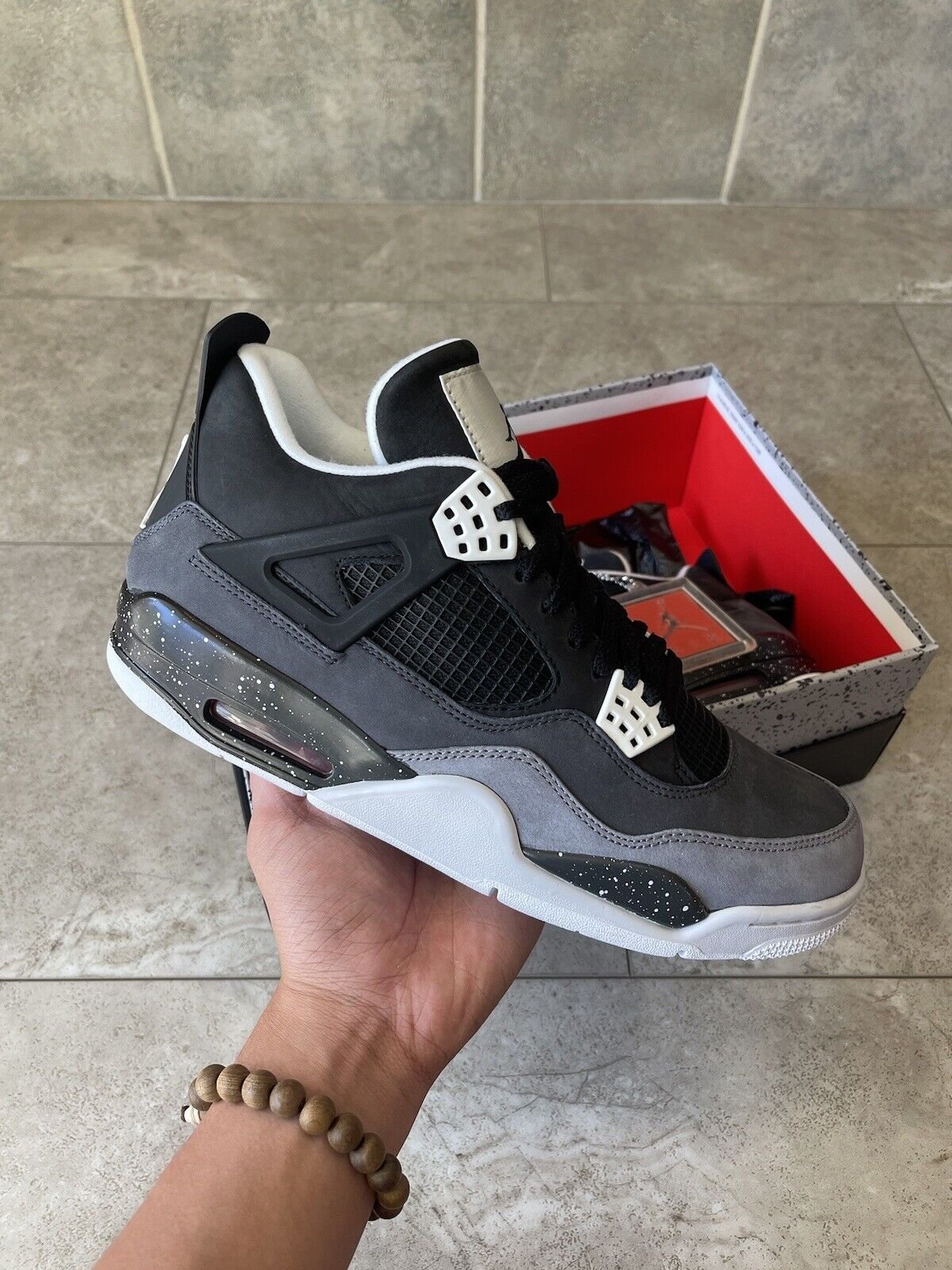 Air Jordan 4 Retro ‘Fear’ photo review